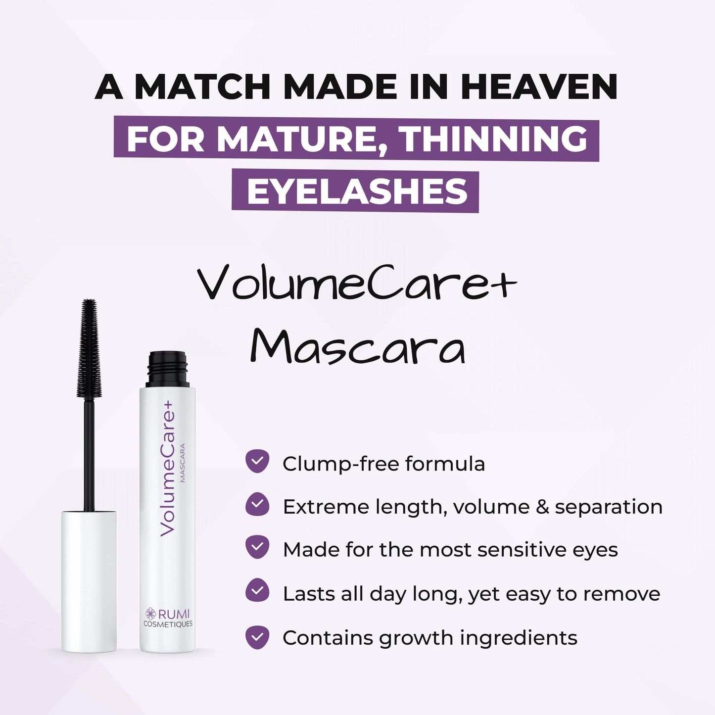 Mascara + Lash Serum + Makeup Remover