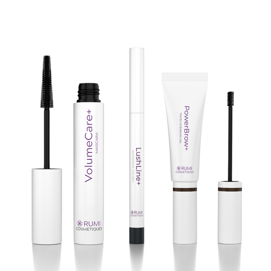 Mascara + Eyeliner + Stirngel